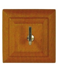 APPENDITUTTO ADESIVO LEGNO QUADRO 1 posto - pz. 2